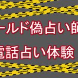悪質　電話占い師　コールド　偽物　電話占い体験